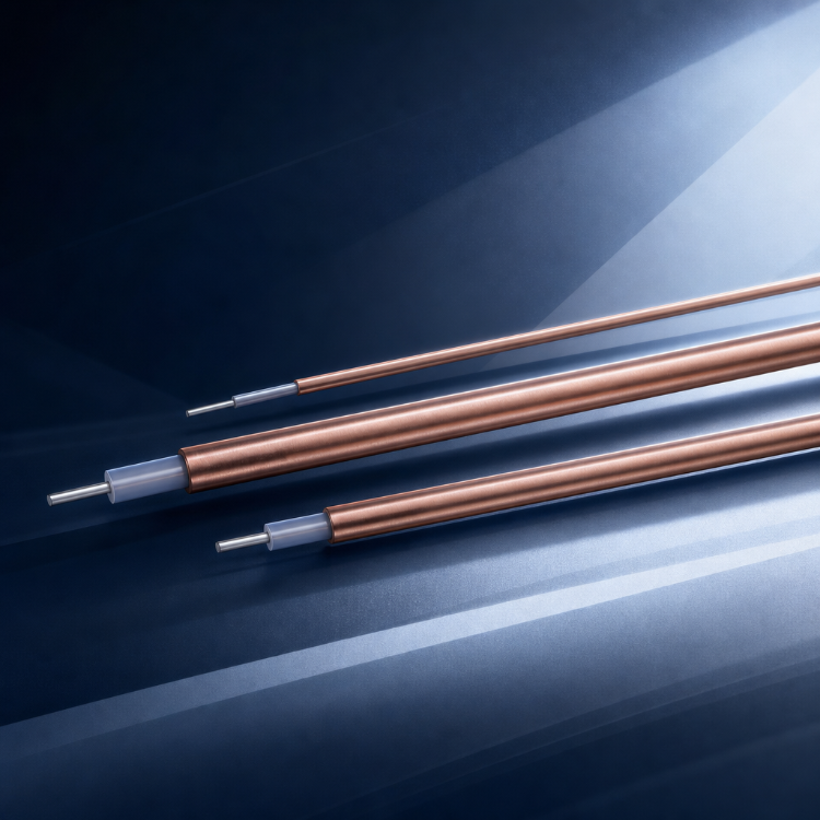 Quantum & Cryo Semi Rigid RF Cable