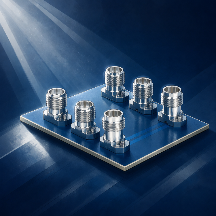 Standard Interface RF PCB Connectors