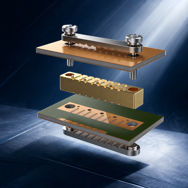 Quantum & Cryo Board To Board Interposers