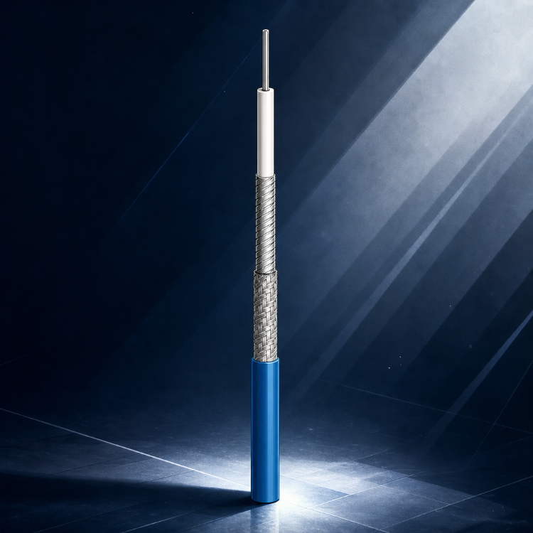 Low Loss Flexible RF Coaxial Cable
