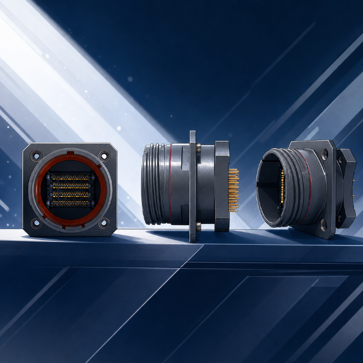 High Speed Circular PCB Connectors